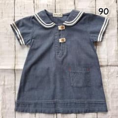 デニムワンピース 90のサムネイル