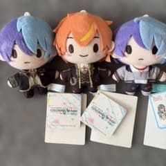 プロジェクトセカイ ぬいぐるみ マスコット 3種セット 青柳冬弥 東雲