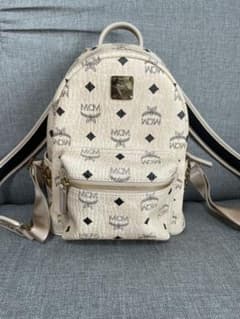※最終値下げ！！！MCM リュック ベージュ　正規品のサムネイル