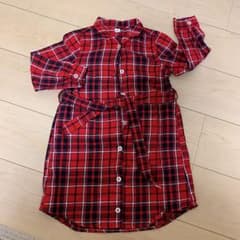 お値下げします！！ アプレレクール シャツワンピースのサムネイル