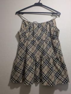 バーバリー BURBERRY BlueLabelノバチェック柄キャミソール☆38 - メルカリ