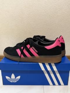 adidas MÜNCHEN ブラック ピンク スニーカーのサムネイル