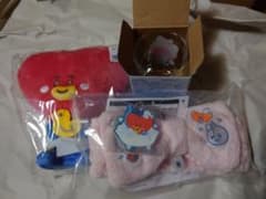 BT21 이치 반 쿠지 TATA Happ BathTime 봉제 인형 헤어 밴드