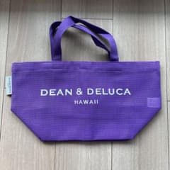 DEAN&DELUCA メッシュトート パープル S - メルカリ