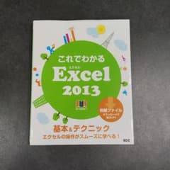 これでわかる Excel 2013 基本＆テクニックのサムネイル