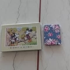 디즈니 메모 첩 거울 세트