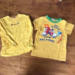 ミキハウス　子供服　黄色のサムネイル