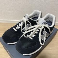 New Balance ネイビー グレー スニーカーのサムネイル