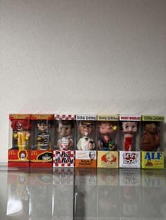 Wacky Wobbler ボブルヘッド 7体セット ビンテージ アメトイ雑貨