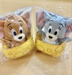 이치반 복권 2026 톰과 제리 E상과 D상 2개 세트 봉제인형 마스코트