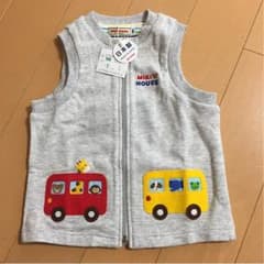 新品★未使用 ミキハウス ベスト 100のサムネイル