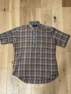 RRL ダブルアールエル 半袖プルオーバーシャツ 90s 初期 三つ星タグのサムネイル