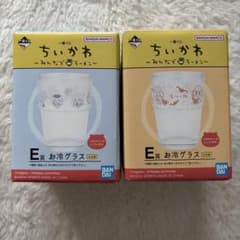 전용 치이카와 이치 반 쿠지 냉 글라스 세트 E상