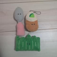 ぬいぐるみ マスコット 3点セットのサムネイル