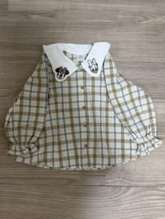 バースデイ　ディズニー　チェック　シャツのサムネイル