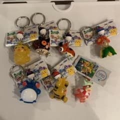 Pokémon ポケモンソフトキーホルダークリアタイプ全7種のサムネイル
