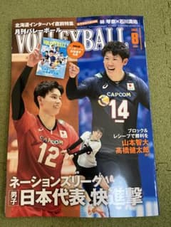 月刊バレーボール8月号　最新のサムネイル