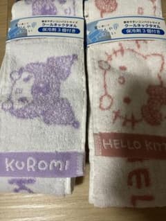 新品未使用　サンリオ クールネックタオル 2種セット クロミ ハローキティのサムネイル
