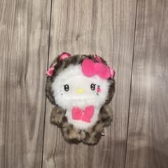 ヒョウ柄 キティーちゃん　ぬいぐるみのサムネイル