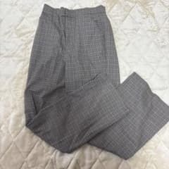 OLIVE＆OLIVE チェック柄 スラックスパンツのサムネイル