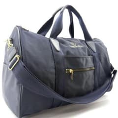 GIANNI VALENTINO ボストンバッグ ネイビー 2way メンズ - メルカリ