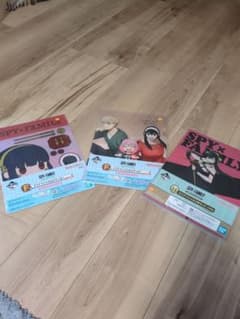 SPY×FAMILY クリアファイル 3枚セットのサムネイル