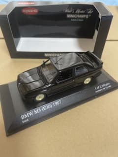 BMW M3（E30） 1987 Black ミニカー 1/43のサムネイル