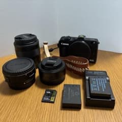ロッソ様】Canon EOS M2 レンズEF-M22mm +18-55mm - メルカリ