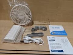 aujen 携帯扇風機 卓上扇風機 5200mAh モバイルバッテリーのサムネイル