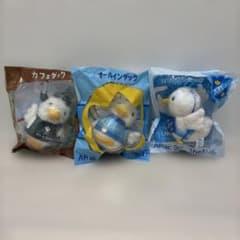 アフラック アヒル ぬいぐるみ 3点セットのサムネイル