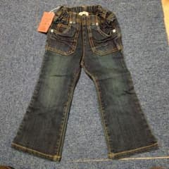 新品5/5 FIFTH MAYキッズ デニムパンツ 100cmのサムネイル