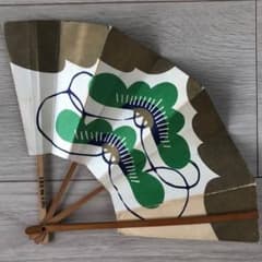 【希少／非売品】昭和レトロ60年代【JAL ドリンクメニュー扇子】日本航空のサムネイル