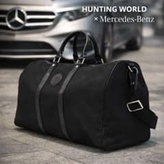 極美品/ハンティングワールド/メルセデスベンツコラボ/ボストンバッグ