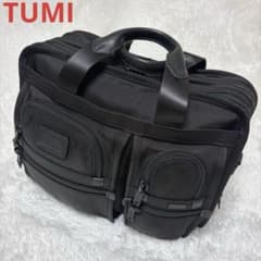 未使用級 TUMI 2wayビジネスバッグ 2層 拡張26141DH 黒 - メルカリ