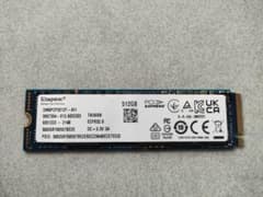 Kingston 512GB M.2 SSDのサムネイル