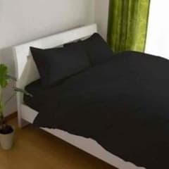ベッドカバー 黒 IKEA  値下げしましたのサムネイル