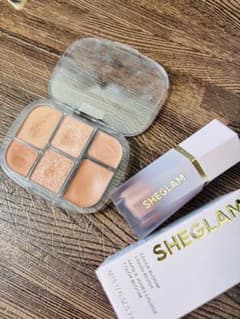 WAKEMAKE アイパレット SHEGLAM リキッドブラッシュ　　　セット品のサムネイル