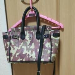 お値引きしました❗迷彩ミニートートバッグのサムネイル