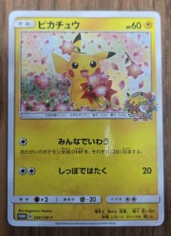 希少】ピカチュウ 224/SM-P ポケモンセンター20周年記念 プロモ - メルカリ