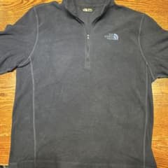 THE NORTH FACE ハーフジップ フリース 紺色のサムネイル