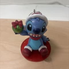 Disney Stitch クリスマスオーナメント フィギュアのサムネイル