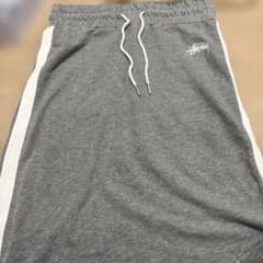 STUSSY サイドライン タイトスカート グレー Mのサムネイル