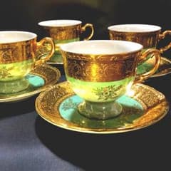 カップ  ソーサー ノリタケ レトロ ヴィンテージ  アンティーク 4セットのサムネイル