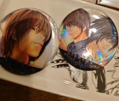 DEATH NOTE メタル缶バッジ 夜神月 L 2種セット - メルカリ
