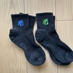 エゴザル　ワンポイントソックス　2足セット　25-27cmのサムネイル