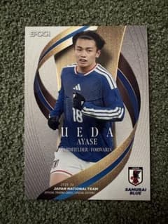 上田綺世 Epoch サッカー日本代表 2025-26 - メルカリ