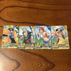ワンピース ニッスイ カード 4枚セットのサムネイル