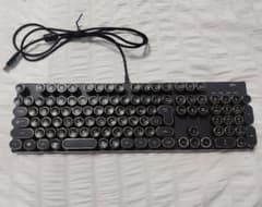 【箱付き】HKW.タイプライター風 メカニカルキーボードのサムネイル