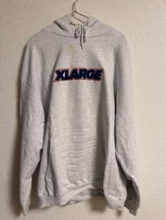 XLARGE グレー フード付きパーカーのサムネイル