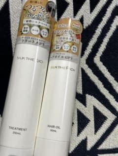 SILK THE RICH トリートメント＆ヘアオイル GPF セット - メルカリ